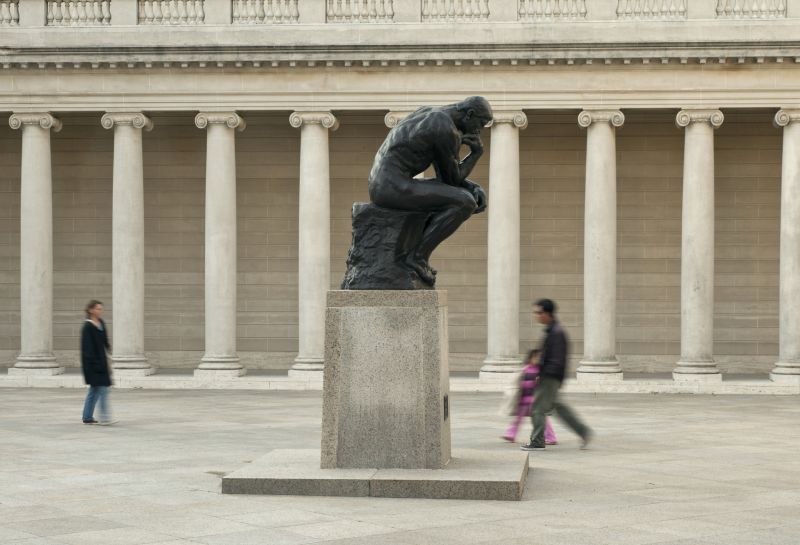 The Thinker at Legion of Honor.